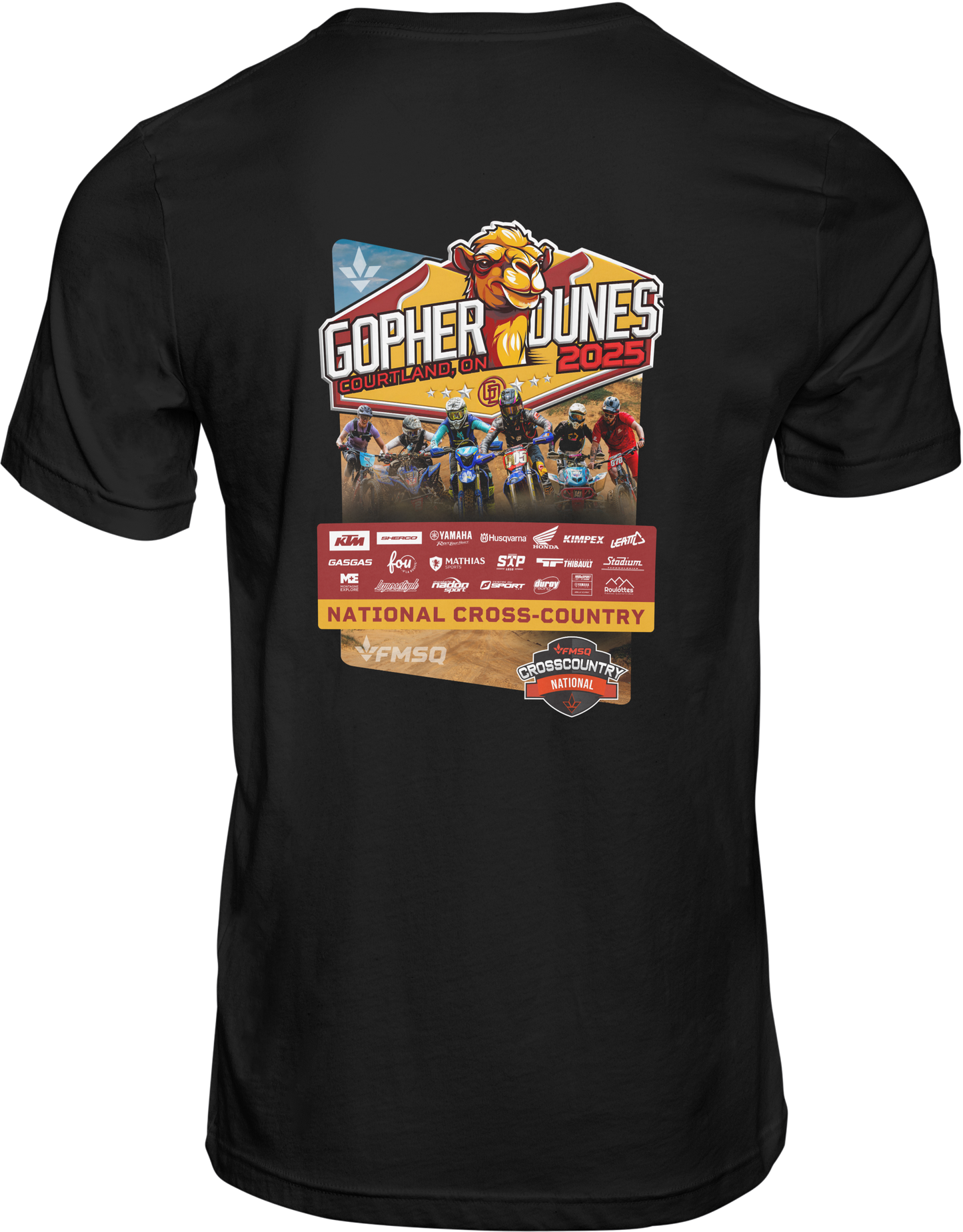 Tshirt Enfant Recto Verso Gopher Dunes