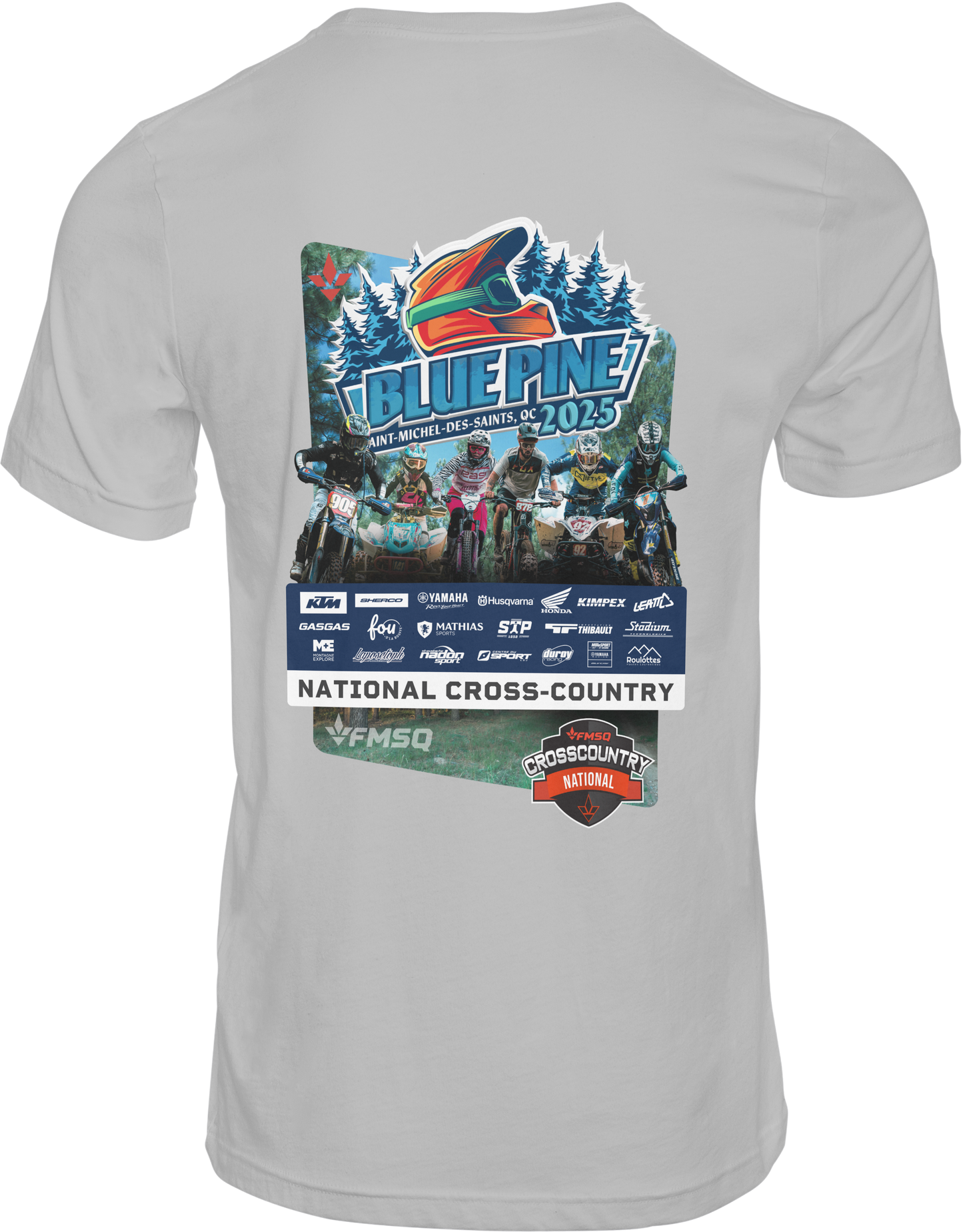 Tshirt Enfant Recto Verso Blue Pine