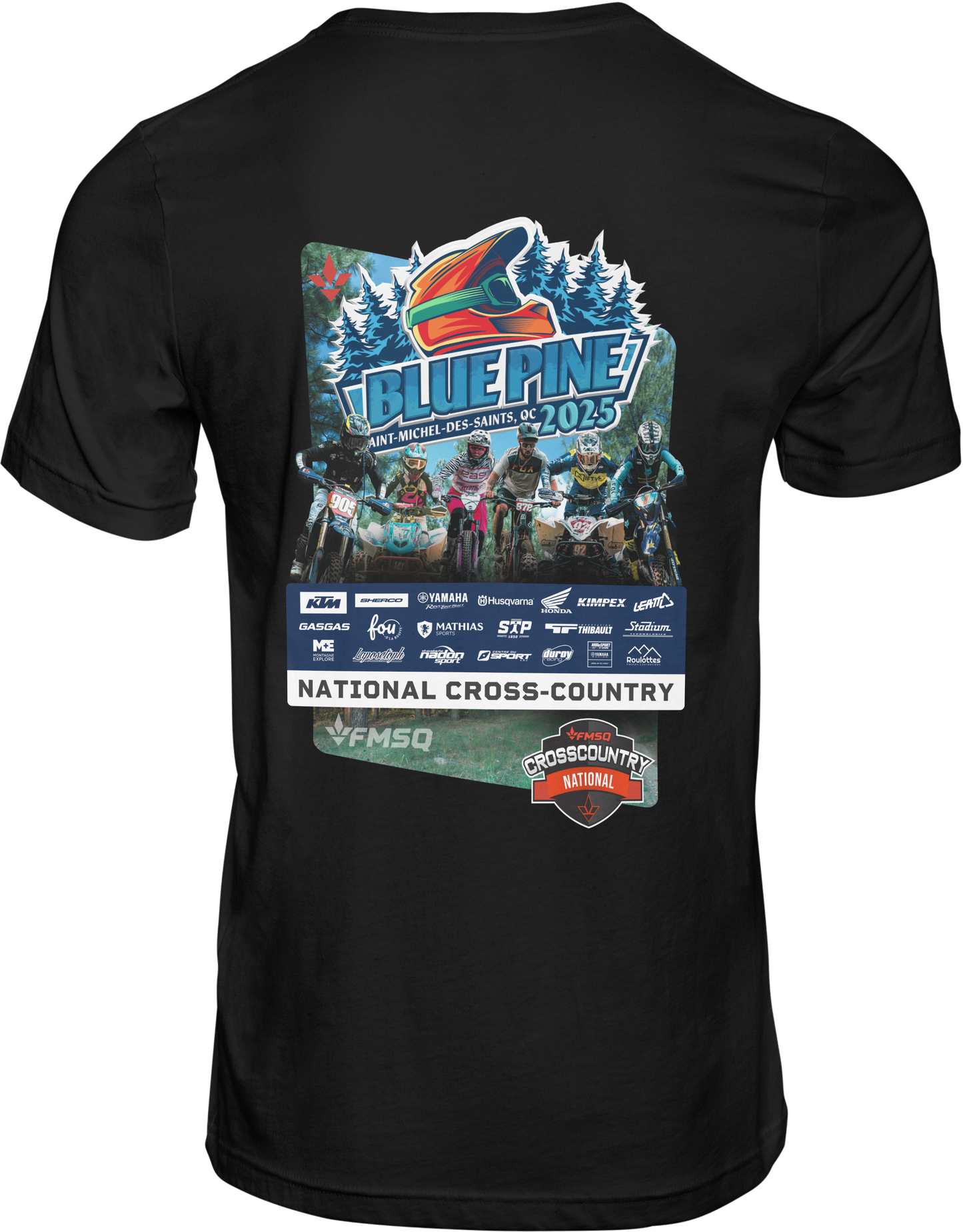 Tshirt Enfant Recto Verso Blue Pine
