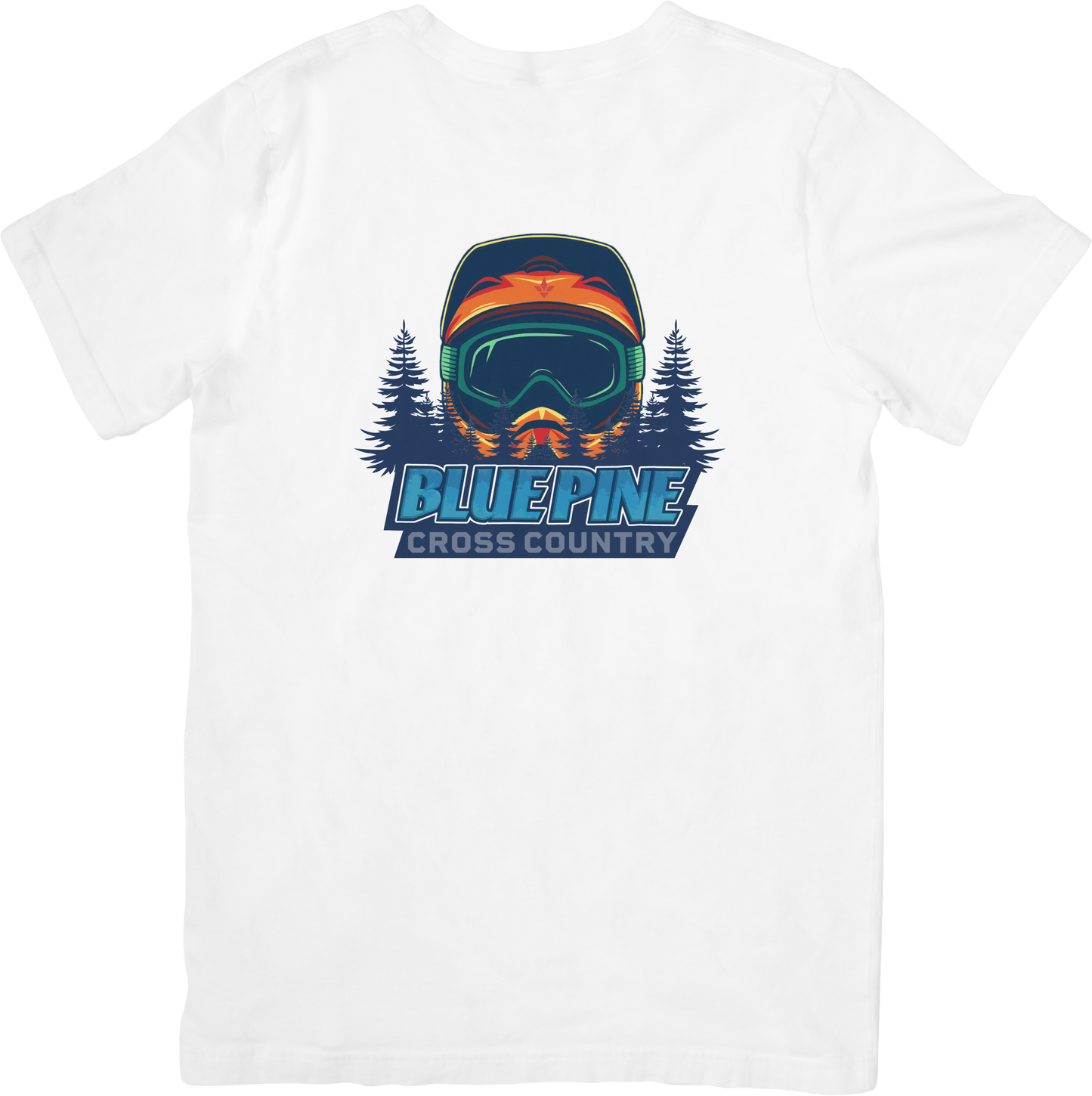 T-Shirt Adulte Simple Blue Pine
