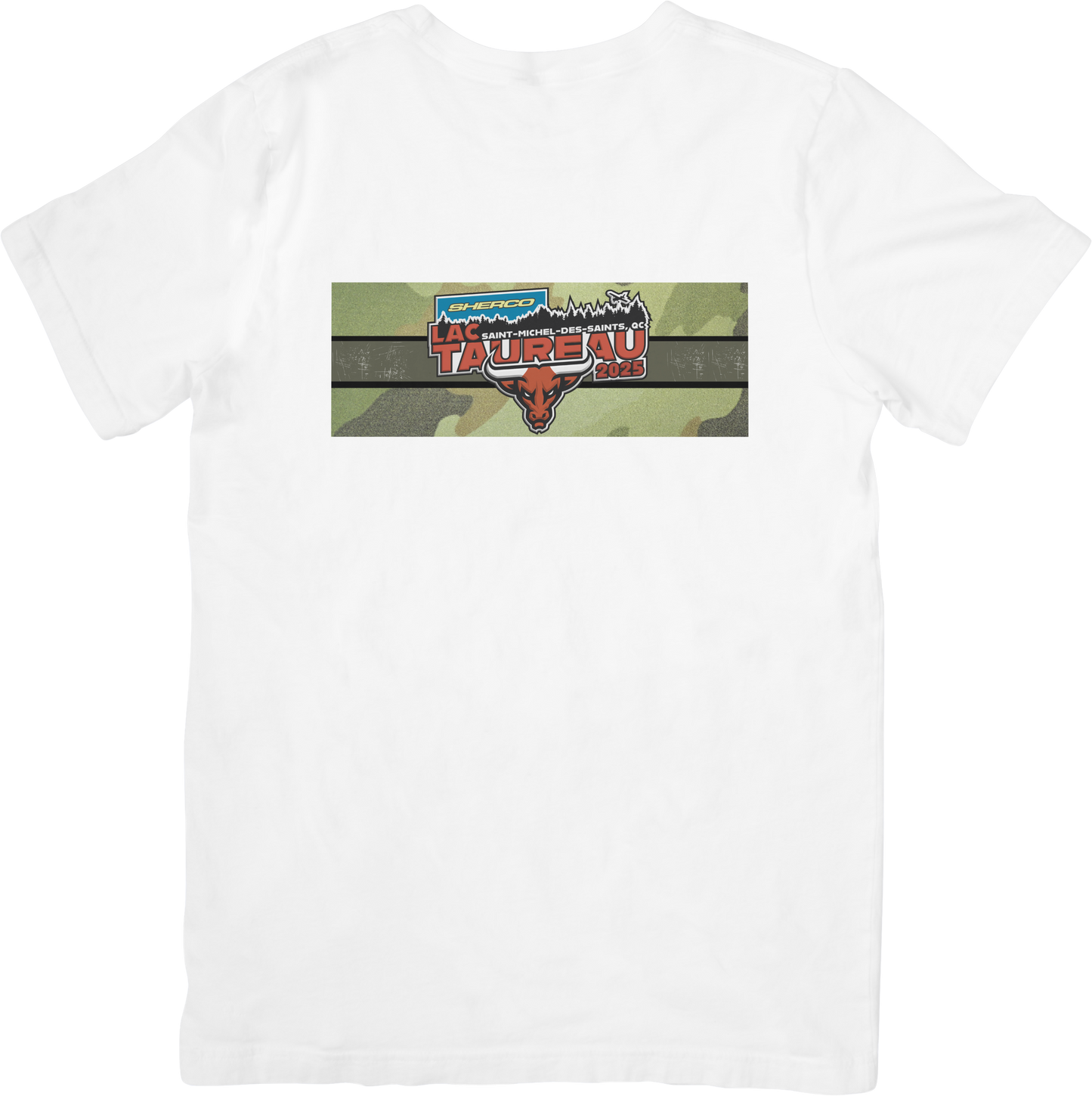T-Shirt Adulte Simple Military Lac Taureau