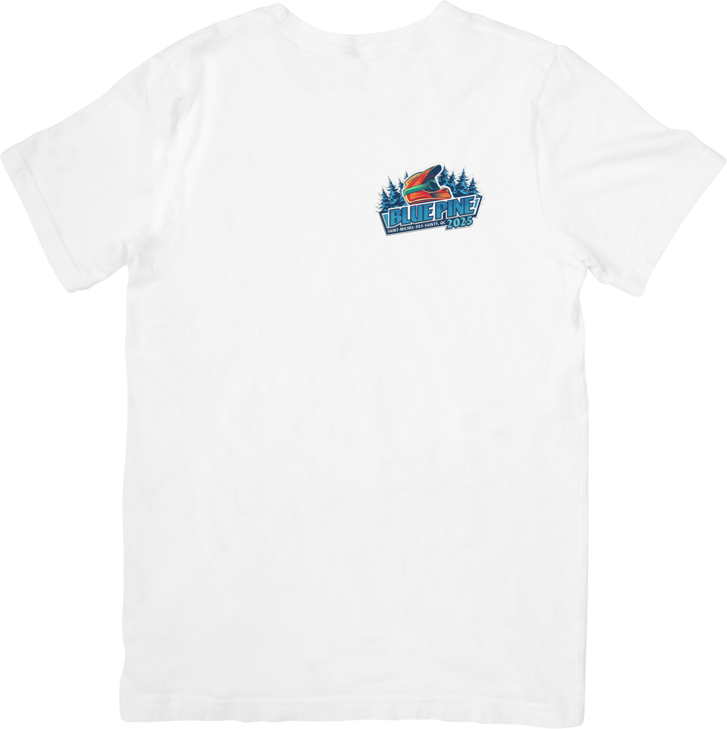 T-Shirt Adulte FMSQ Recto Verso Blue Pine