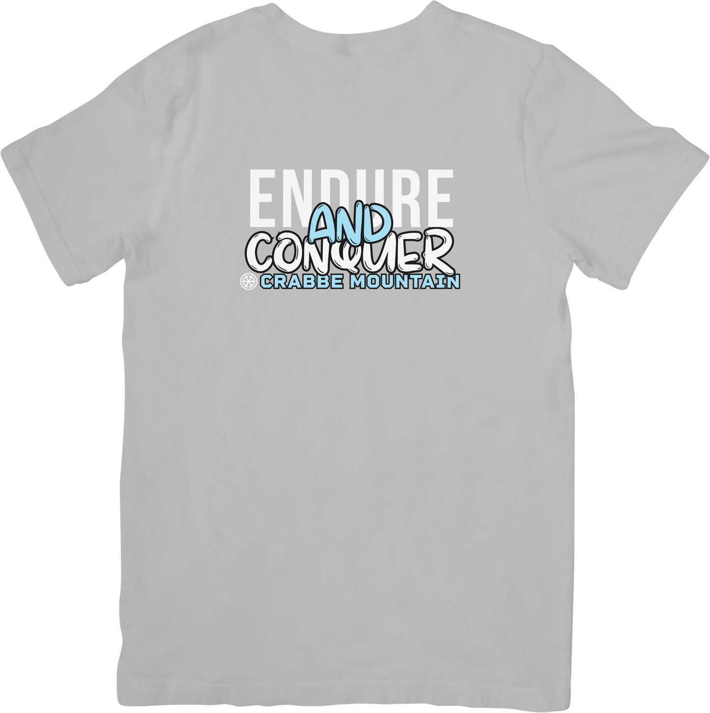 Tshirt Enfant Simple Crabbe Mountain Endure and Conquer
