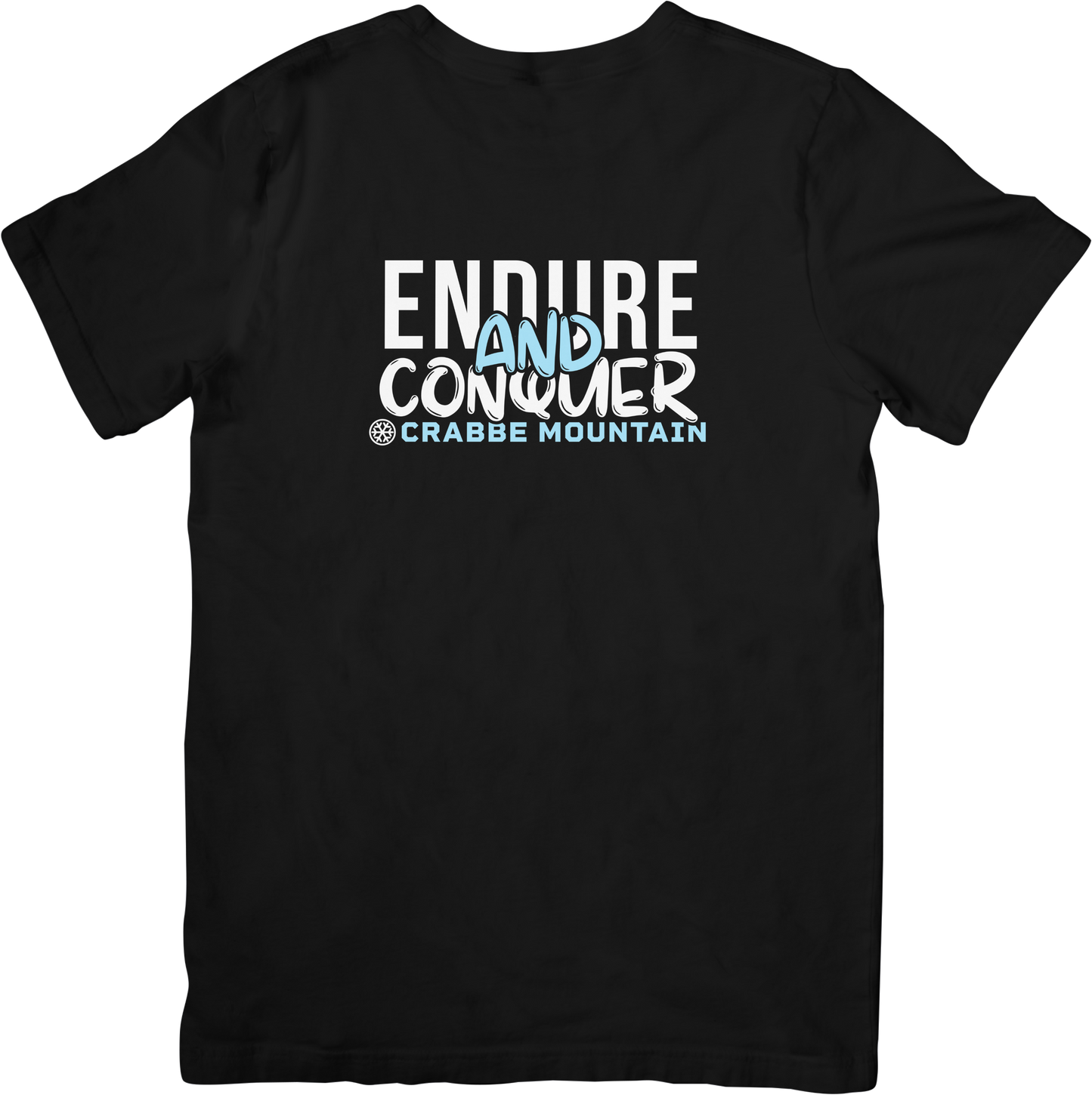 Tshirt Enfant Simple Crabbe Mountain Endure and Conquer