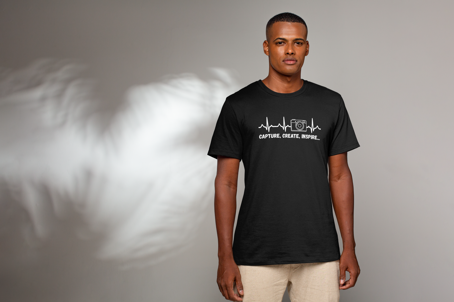 T-shirt Photographie “Capture, Create, Inspire”