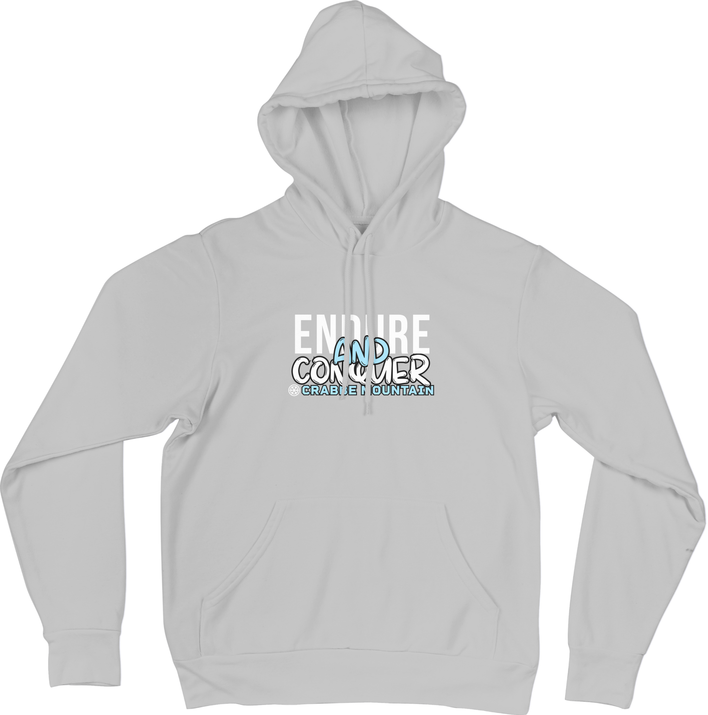 Hoodie Enfant Simple Crabbe Mountain Endure and Conquer