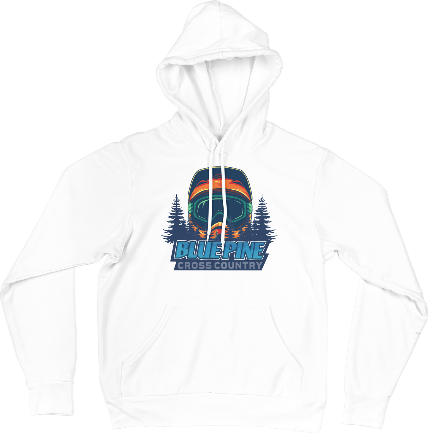 Hoodie Adulte FMSQ Simple Blue Pine
