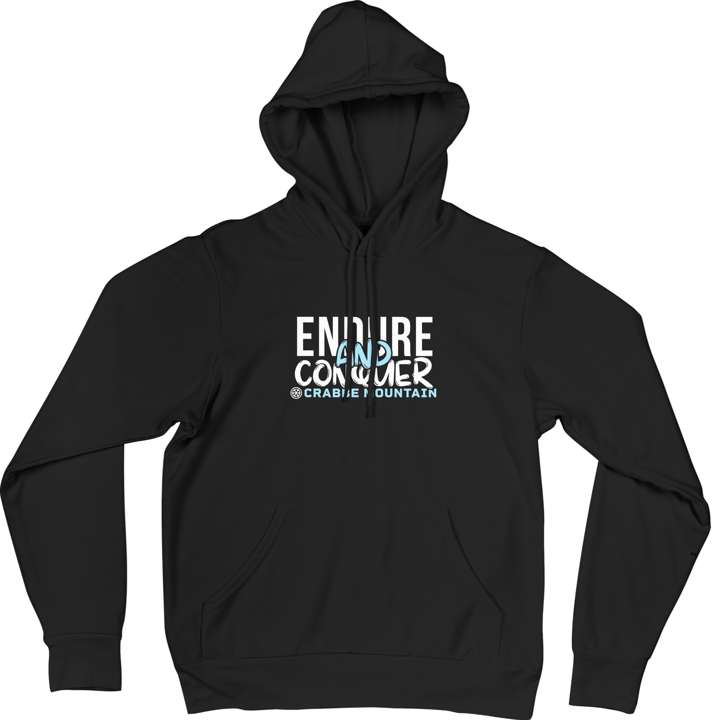 Hoodie Enfant Simple Crabbe Mountain Endure and Conquer