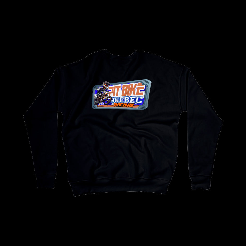 Pit Bike Québec Racing Crewneck Adulte Base #01