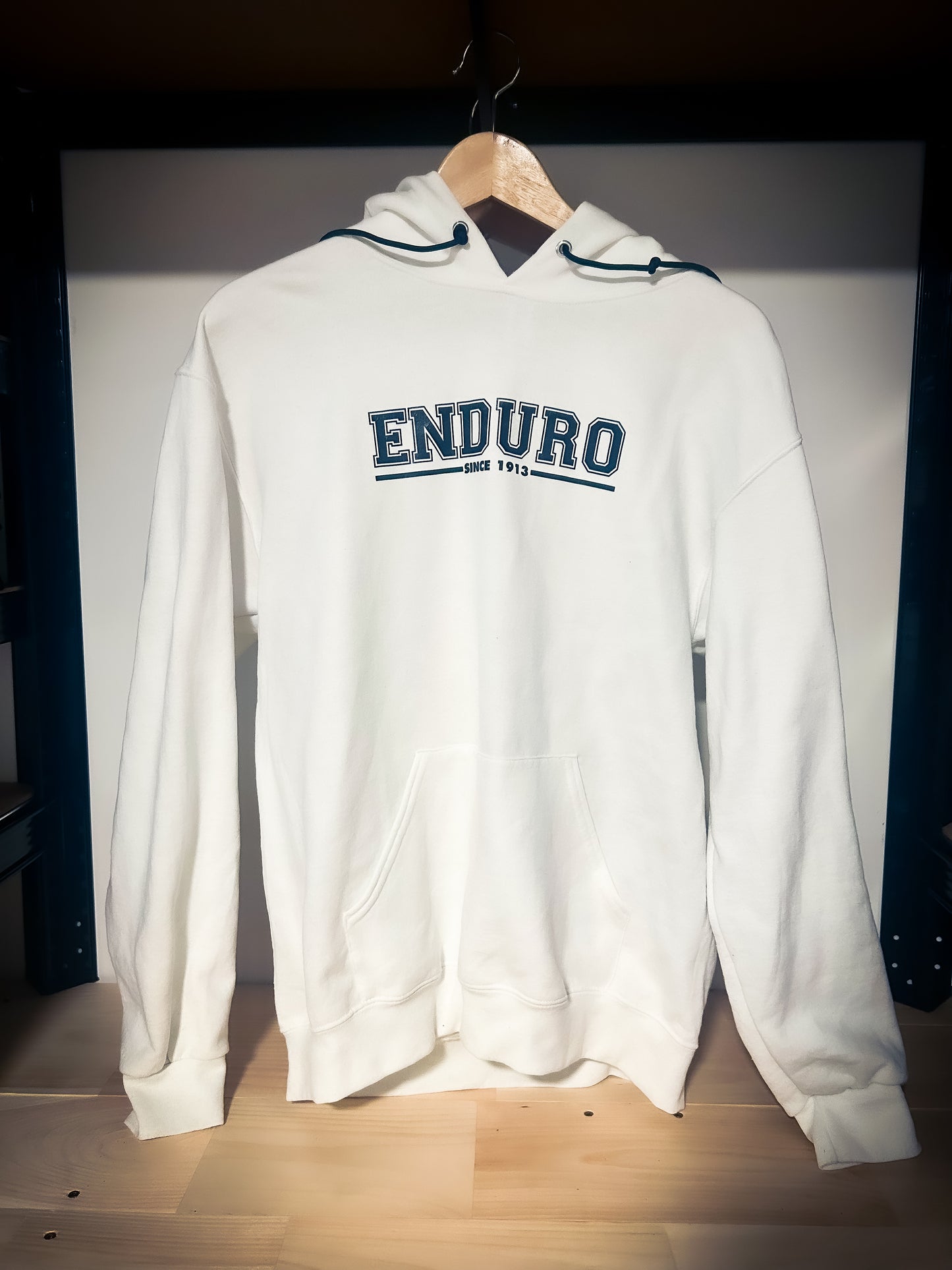 Destock - Enduro Since 1913 - Hoodie Blanc Taille M
