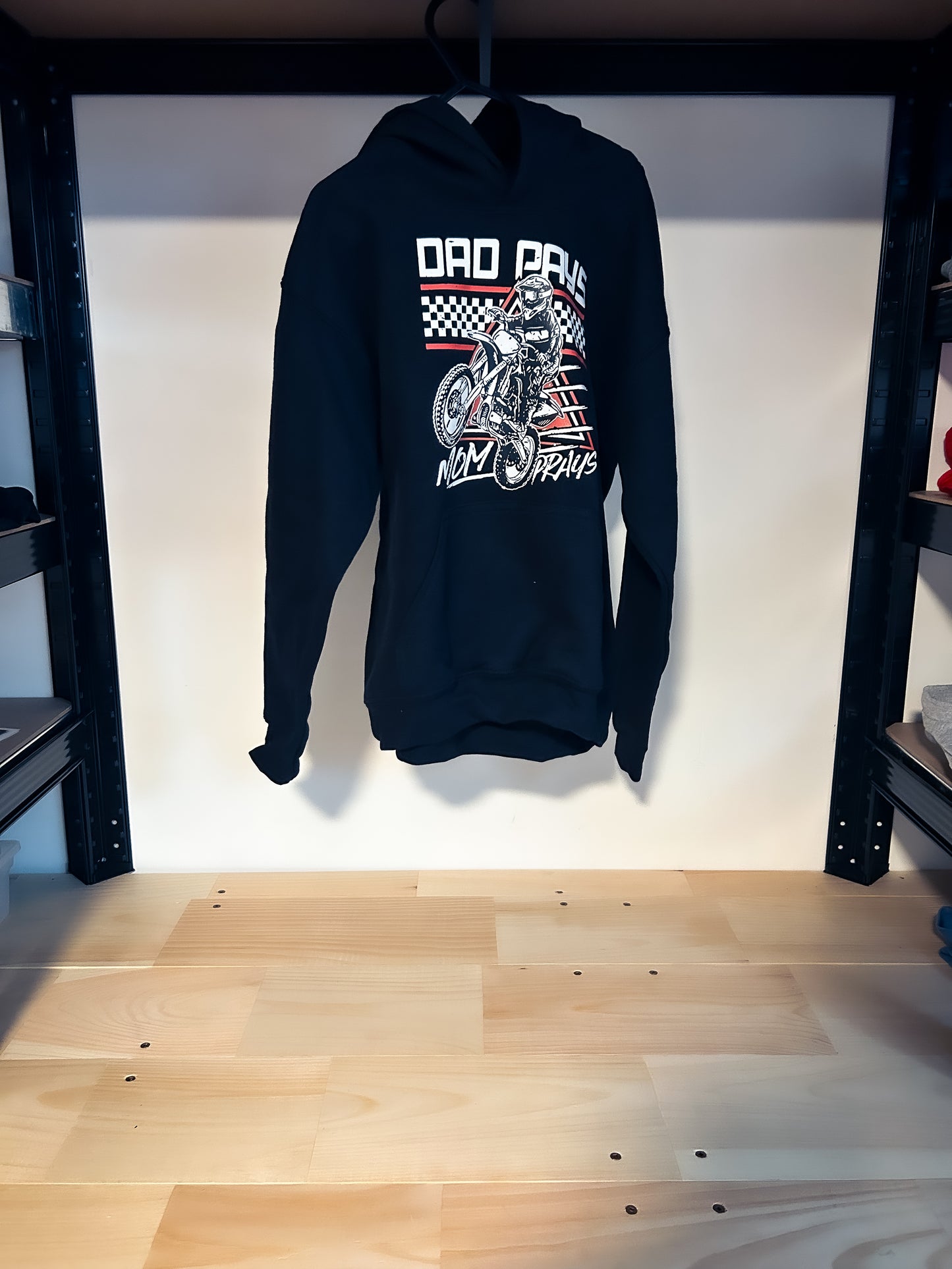 Destock - Enfant Dad Pays - Hoodie Noir Taille S Enfant