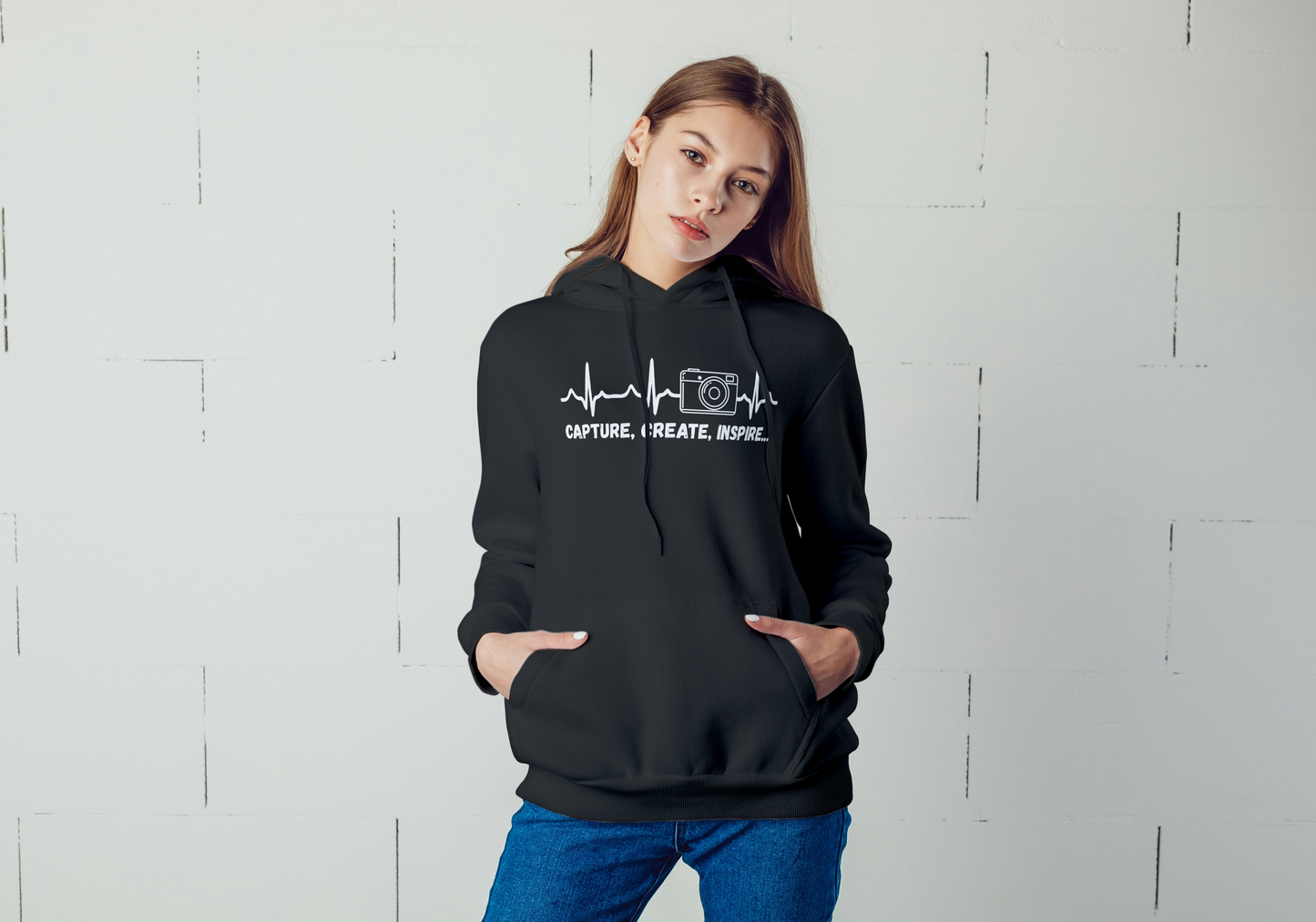 Hoodie Photographie “Capture, Create, Inspire”
