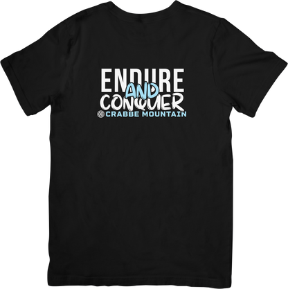 Tshirt Enfant Simple Crabbe Mountain Endure and Conquer