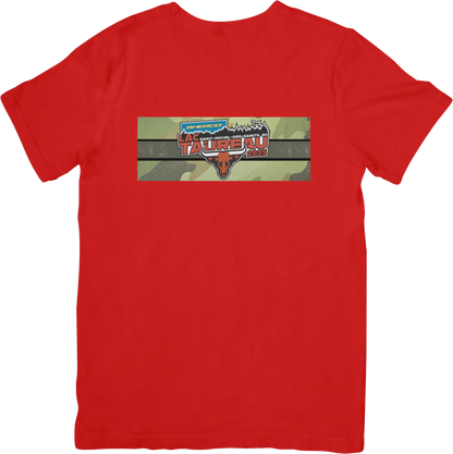 T-Shirt Adulte Simple Military Lac Taureau