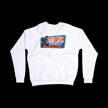 Pit Bike Québec Racing Crewneck Adulte Base #01