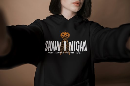 Hoodie Halloween Shawinigan – Tour de l’Énergie Citrouille 🎃 (Édition limitée 2025)