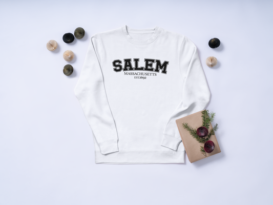 Crewneck Halloween Salem – Witches 1692 🎃 (Édition limitée 2025)