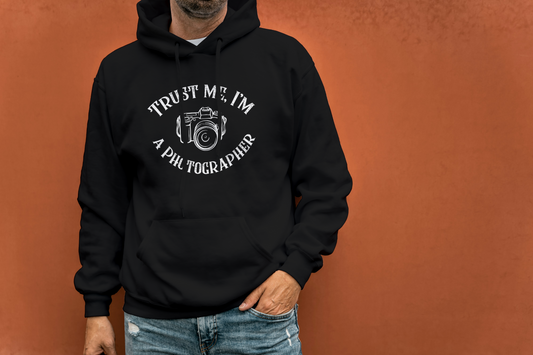 Hoodie Photographie “Trust Me, I’m a Photographer”