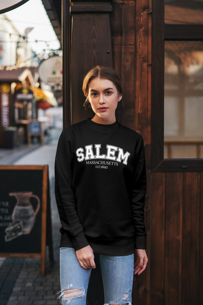 Crewneck Halloween Salem – Witches 1692 🎃 (Édition limitée 2025)